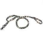 Dog Collar & Leash Set Tactical Imitation Nylon Adjustable