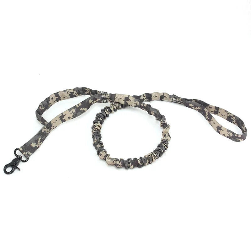 Dog Collar & Leash Set Tactical Imitation Nylon Adjustable
