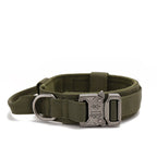 Dog Collar & Leash Set Tactical Imitation Nylon Adjustable