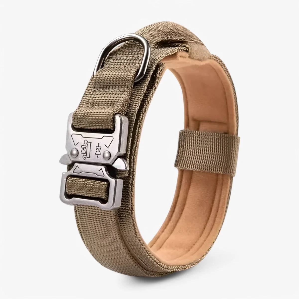Dog Collar Padded Nylon Adjustable with Control Handle