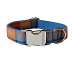 Dog Collar Velvet Cotton-Lined Alloy Buckle