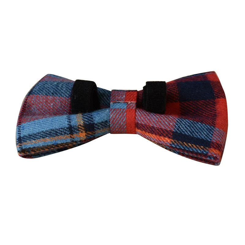 Dog Collar Velvet Cotton-Lined Alloy Buckle