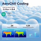 Dog Cooling Blanket Breathable Air-Core Fill Machine Washable