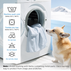 Dog Cooling Blanket Breathable Air-Core Fill Machine Washable