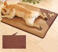 Dog Cooling Mat Breathable Soft Sponge Non-Slip Roll-Up