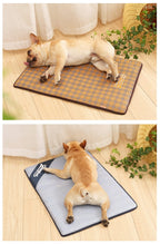 Dog Cooling Mat Breathable Soft Sponge Non-Slip Roll-Up