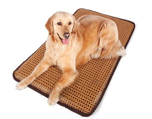 Dog Cooling Mat Breathable Soft Sponge Non-Slip Roll-Up