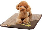 Dog Cooling Mat Breathable Soft Sponge Non-Slip Roll-Up