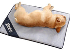 Dog Cooling Mat Breathable Soft Sponge Non-Slip Roll-Up