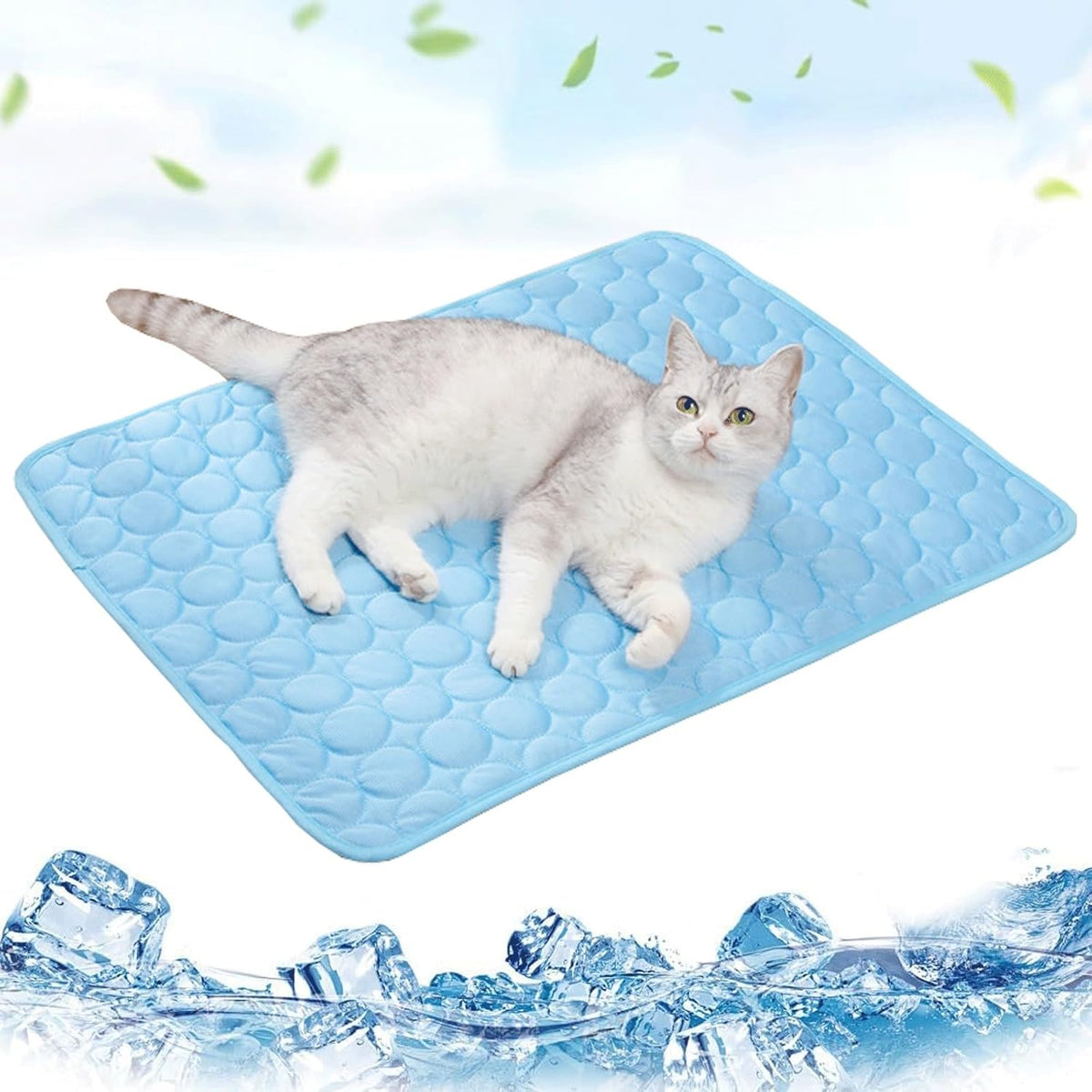 Dog Cooling Mat Extra-Large Breathable Machine-Washable