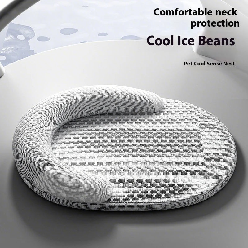 Dog Cooling Mat Instant Cooling Fiber Waterproof & Non-Slip