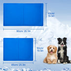 Dog Cooling Mat Pressure-Activated Gel Lightweight & Portable