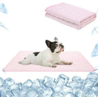 Dog Cooling Mat Pressure-Activated Gel Non-Slip & Machine Washable