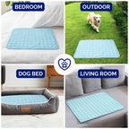 Dog Cooling Mat Pressure-Activated Lightweight & Portable