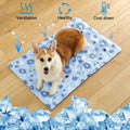 Dog Cooling Mat Self-Cooling Gel Waterproof Foldable