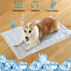 Dog Cooling Mat Self-Cooling Gel Waterproof Foldable