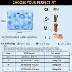 Dog Cooling Mat Self-Cooling Gel Waterproof Foldable