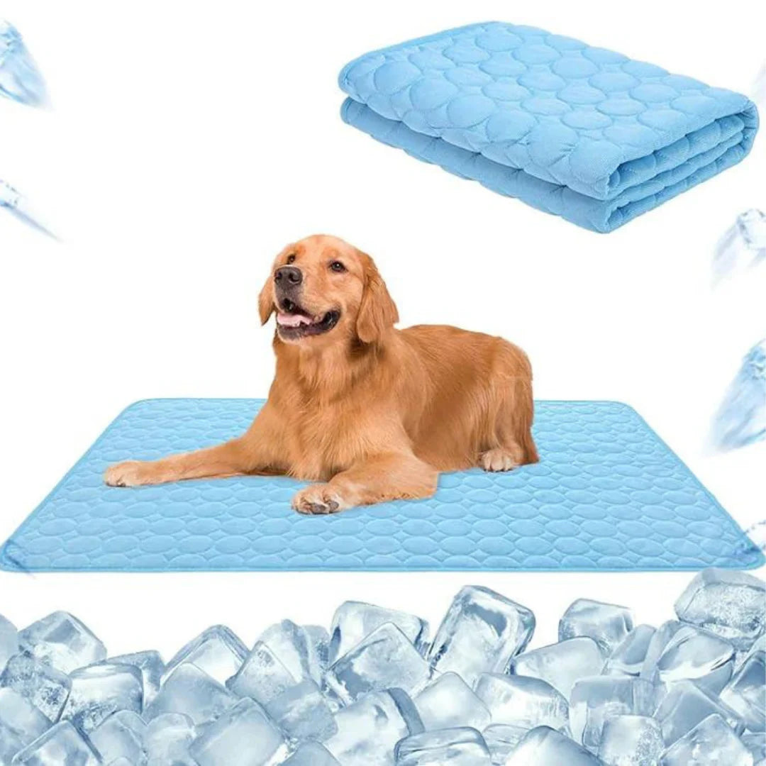 Dog Cooling Mat Self-Cooling Moisture-Resistant Polyester