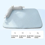 Dog Cooling Mat Silk Top Easy Wipe Clean