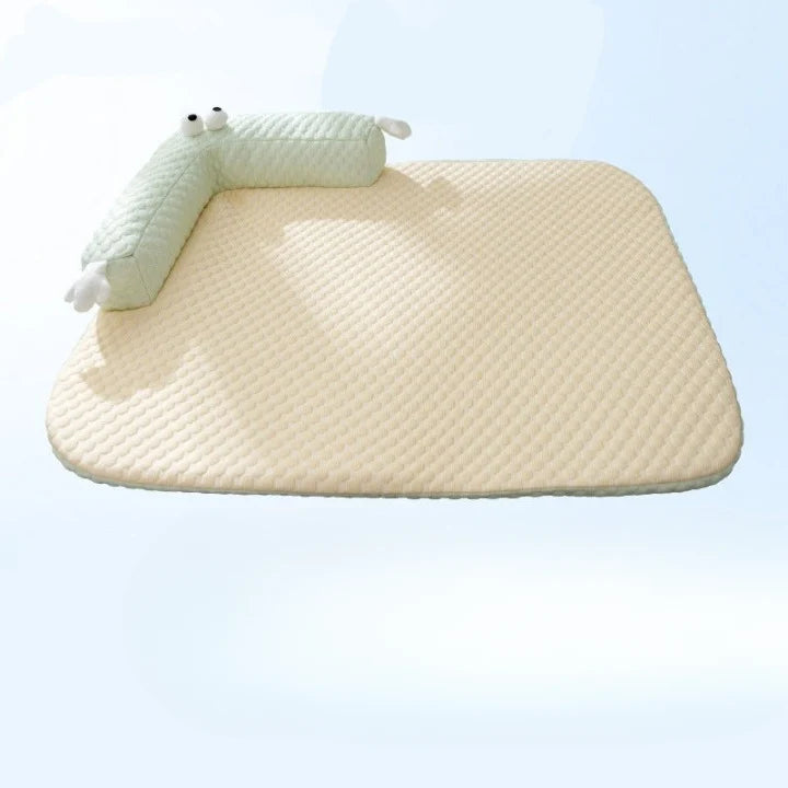 Dog Cooling Mat Silk Top Easy Wipe Clean
