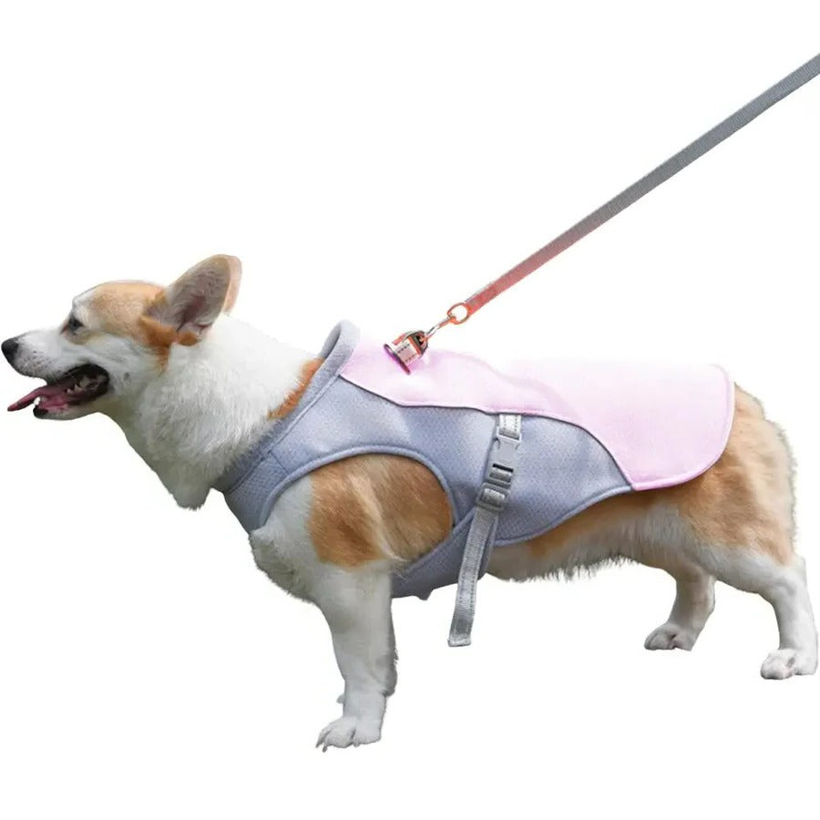 Dog Cooling Vest Water-Activated Breathable Mesh