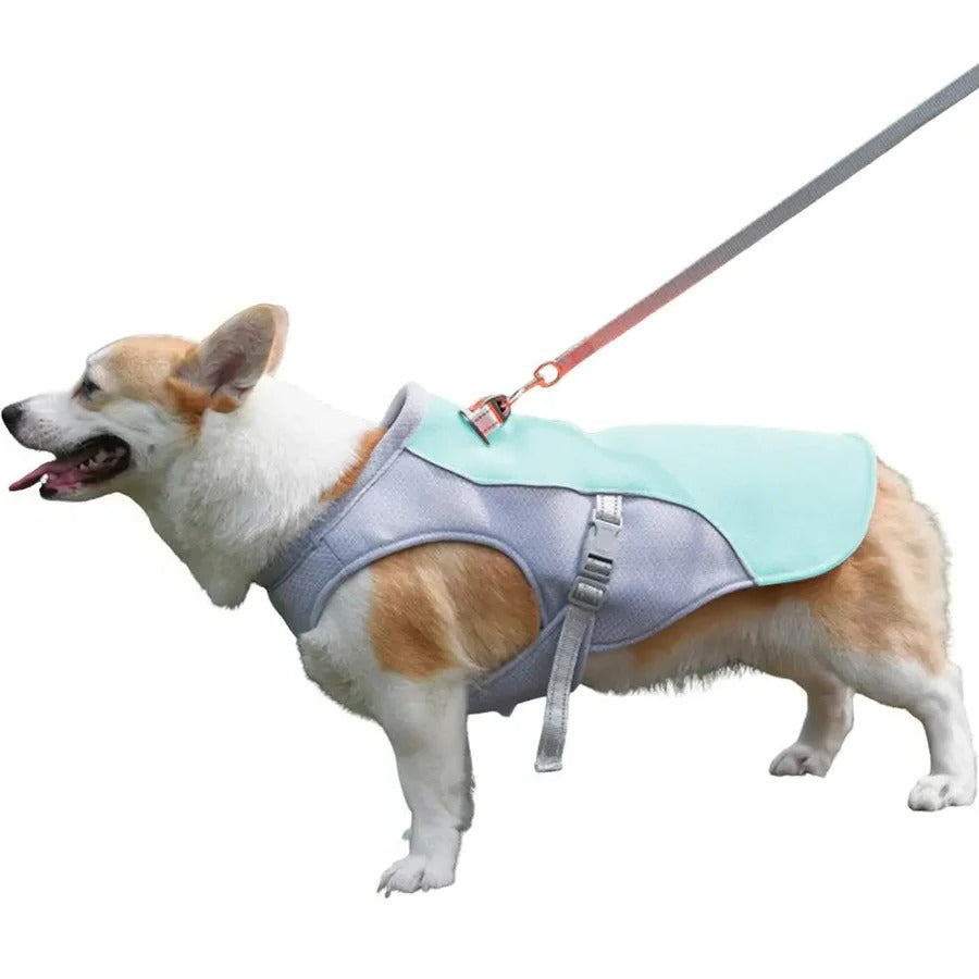 Dog Cooling Vest Water-Activated Breathable Mesh