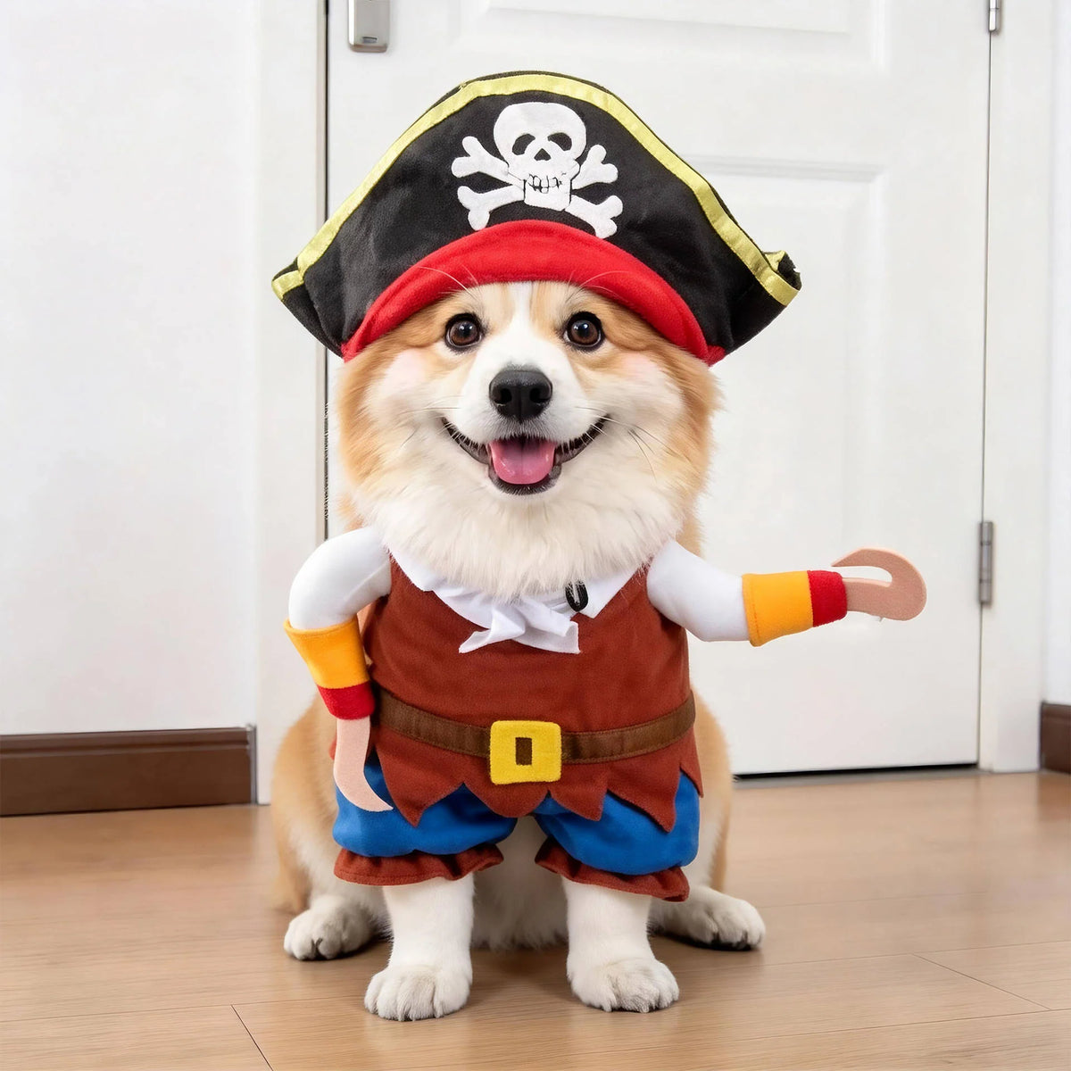 Dog Costume 3D Walking Illusion Padded Arms