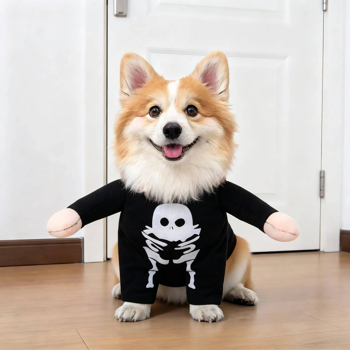 Dog Costume 3D Walking Illusion Padded Arms