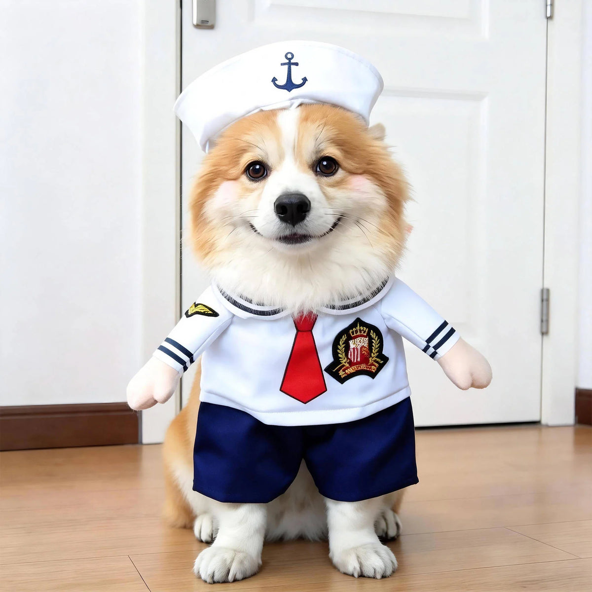 Dog Costume 3D Walking Illusion Padded Arms