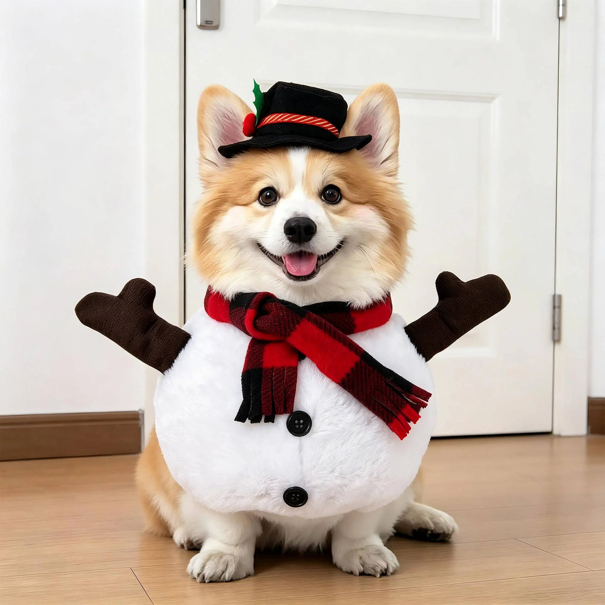 Dog Costume 3D Walking Illusion Padded Arms