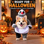 Dog Costume 3D Walking Illusion Padded Arms