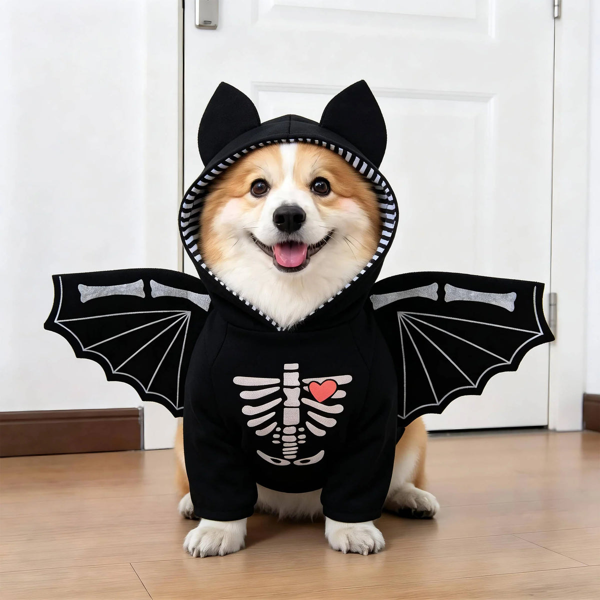 Dog Costume 3D Walking Illusion Padded Arms