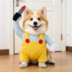 Dog Costume 3D Walking Illusion Padded Arms