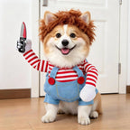 Dog Costume 3D Walking Illusion Padded Arms