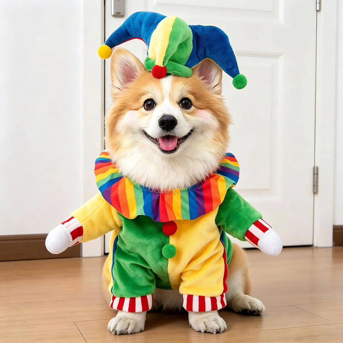 Dog Costume 3D Walking Illusion Padded Arms
