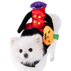 Dog Costume Hooded Step-In Hook-And-Loop Secure Fit
