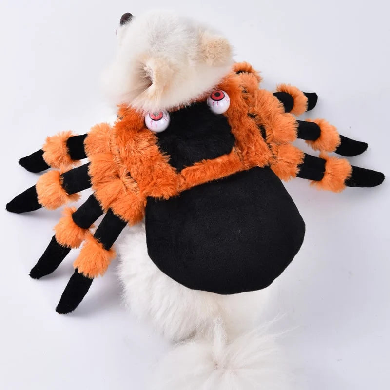 Dog Costume Hooded Step-In Hook-And-Loop Secure Fit