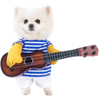 Dog Costume Hooded Step-In Hook-And-Loop Secure Fit