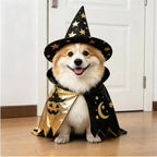 Dog Costume Hooded Step-In Hook-And-Loop Secure Fit