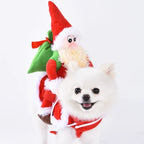 Dog Costume Hooded Step-In Hook-And-Loop Secure Fit