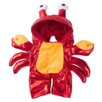 Dog Costume Hooded Step-In Hook-And-Loop Secure Fit