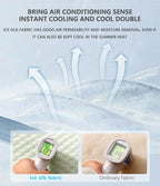 Dog Couch Ice Silk Cooling Machine-Washable Cover