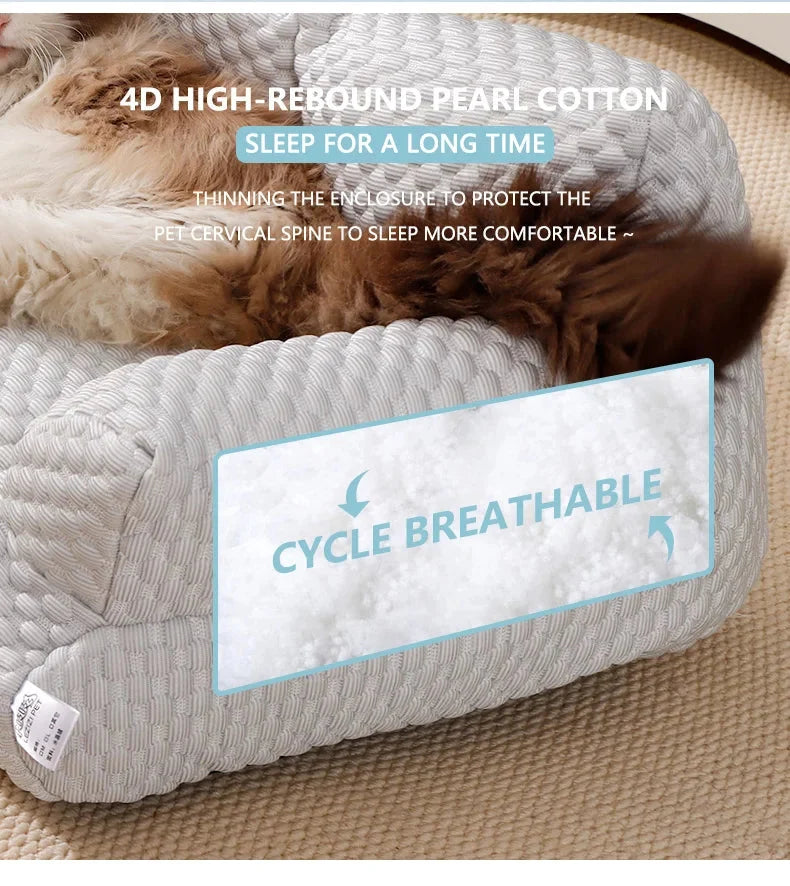 Dog Couch Ice Silk Cooling Machine-Washable Cover
