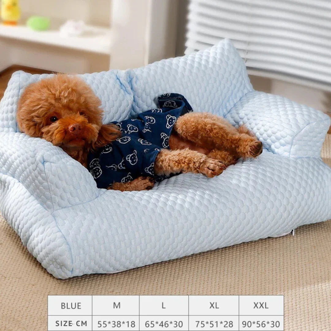 Dog Couch Ice Silk Cooling Machine-Washable Cover