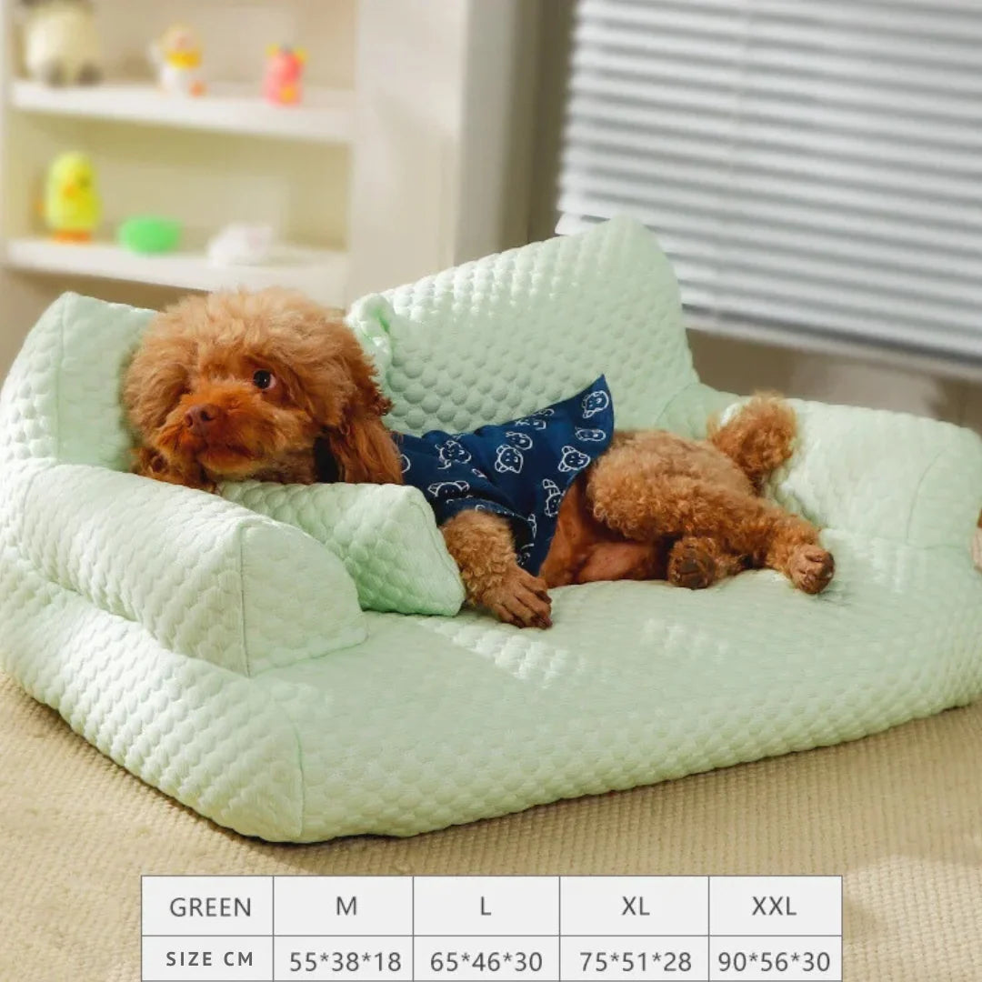 Dog Couch Ice Silk Cooling Machine-Washable Cover