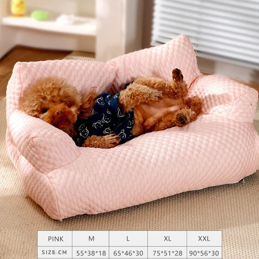 Dog Couch Ice Silk Cooling Machine-Washable Cover