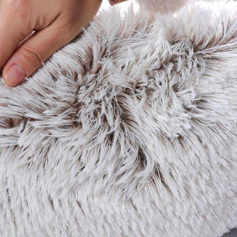 Dog Cushion Calming Ergonomic Plush Cover