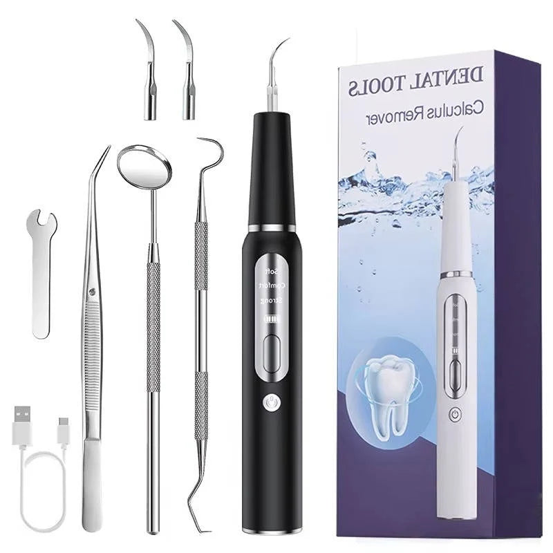 Dog Dental Cleaner Ultrasonic LED Gum-Protection