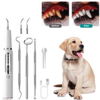 Dog Dental Cleaner Ultrasonic LED Gum-Protection
