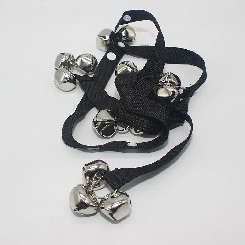 Dog Doorbell Lanyard Adjustable Cloth With Bell